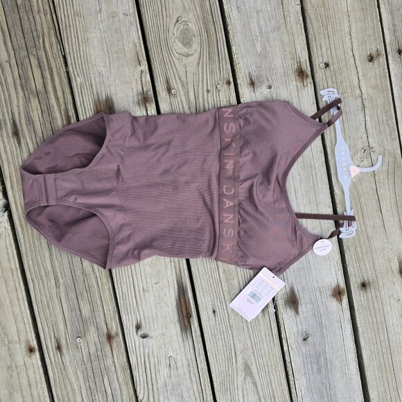 Danskin Women's Seamless Shaping Bodysuit Size M Brown Adjustable NWT - Picture 12 of 15